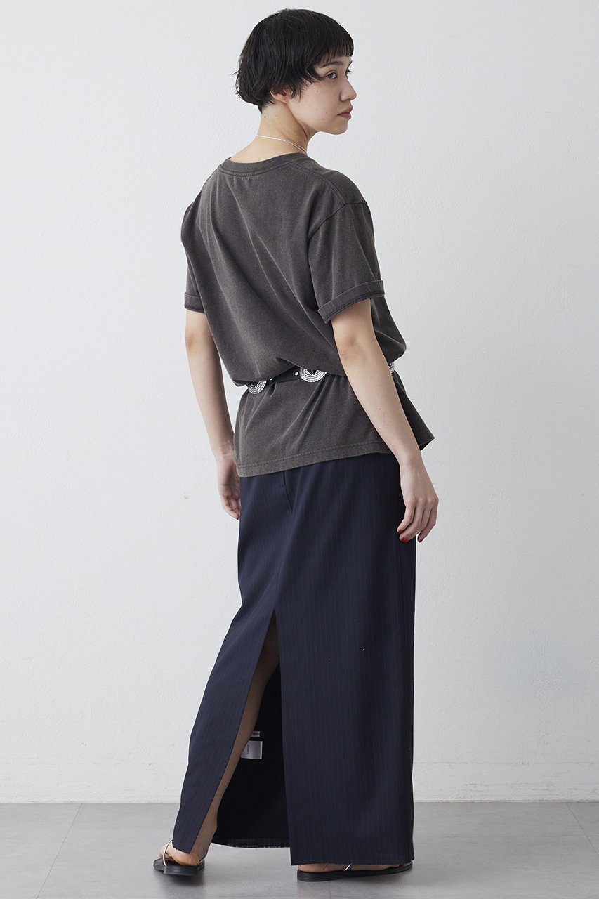 【ウィムガゼット/Whim Gazette】のIラインスリットスカート 人気、トレンドファッション・服の通販 founy(ファニー) 　ファッション　Fashion　レディースファッション　Fashion for Women　スカート　Skirts　ロングスカート　Long Skirts / Maxi & Midi Skirts　クラシカル　Classical, Vintage-Inspired　ストレッチ　Stretch, Stretchy Fabric　スリット　Slit, Slit Detail　ドレス　Dress, One-Piece　メランジ　Melange, Mixed Yarn　ランダム　Random, Irregular　ロング　Long, Long-Length　新作・新入荷　New Arrivals / New In　other-4|ID: prp329100004911955 ipo3291000000036808902