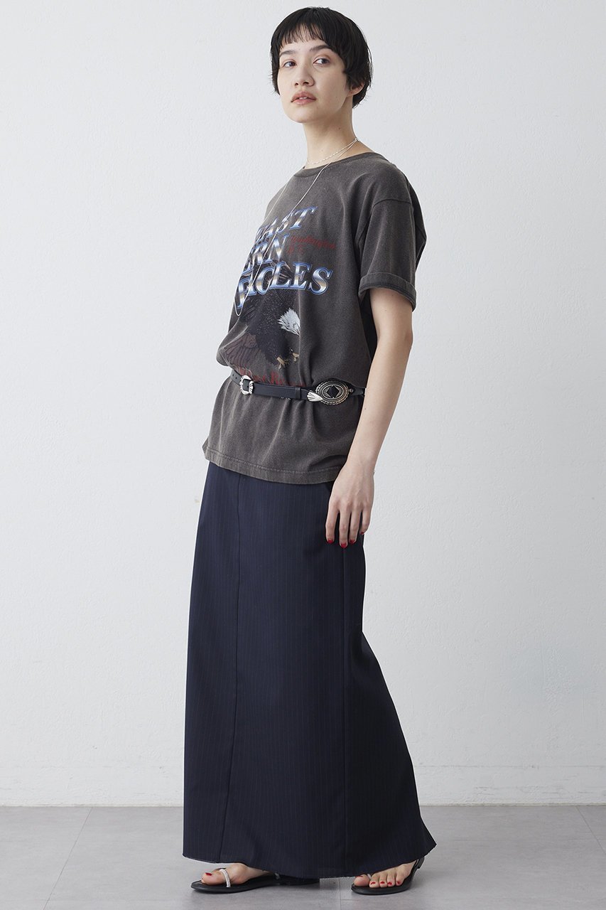 【ウィムガゼット/Whim Gazette】のIラインスリットスカート 人気、トレンドファッション・服の通販 founy(ファニー) 　ファッション　Fashion　レディースファッション　Fashion for Women　スカート　Skirts　ロングスカート　Long Skirts / Maxi & Midi Skirts　クラシカル　Classical, Vintage-Inspired　ストレッチ　Stretch, Stretchy Fabric　スリット　Slit, Slit Detail　ドレス　Dress, One-Piece　メランジ　Melange, Mixed Yarn　ランダム　Random, Irregular　ロング　Long, Long-Length　新作・新入荷　New Arrivals / New In　other-5|ID: prp329100004911955 ipo3291000000036808904