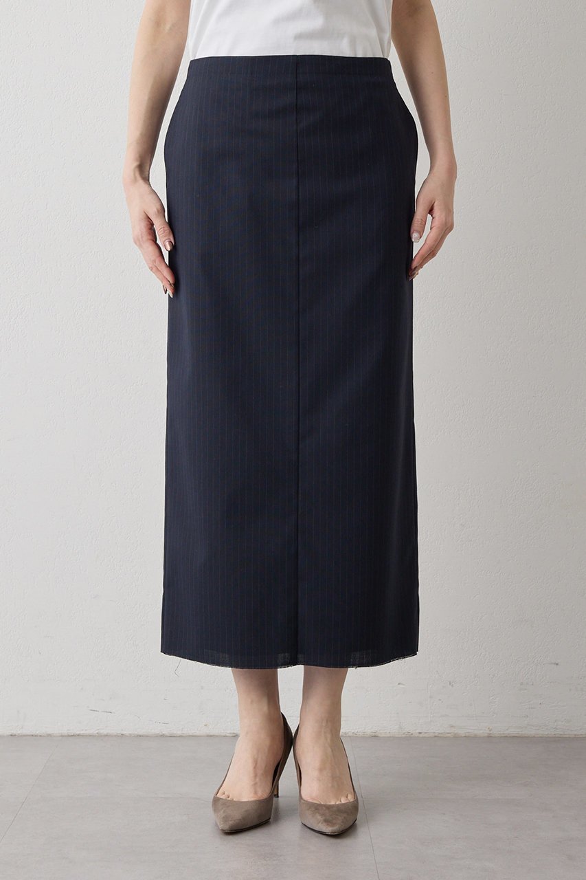 【ウィムガゼット/Whim Gazette】のIラインスリットスカート 人気、トレンドファッション・服の通販 founy(ファニー) 　ファッション　Fashion　レディースファッション　Fashion for Women　スカート　Skirts　ロングスカート　Long Skirts / Maxi & Midi Skirts　クラシカル　Classical, Vintage-Inspired　ストレッチ　Stretch, Stretchy Fabric　スリット　Slit, Slit Detail　ドレス　Dress, One-Piece　メランジ　Melange, Mixed Yarn　ランダム　Random, Irregular　ロング　Long, Long-Length　新作・新入荷　New Arrivals / New In　other-6|ID: prp329100004911955 ipo3291000000036808907