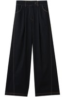 【マックスマーラ/Max Mara】の【MM】SARTA タックパンツ 人気、トレンドファッション・服の通販 founy(ファニー) ファッション Fashion レディースファッション Fashion for Women パンツ Pants & Trousers おすすめ Recommended / Our Picks オレンジ Orange ダメージ Distressed, Destroyed デニム Denim, Jeans Material エレガント 上品 Elegant |ID:prp329100004911961