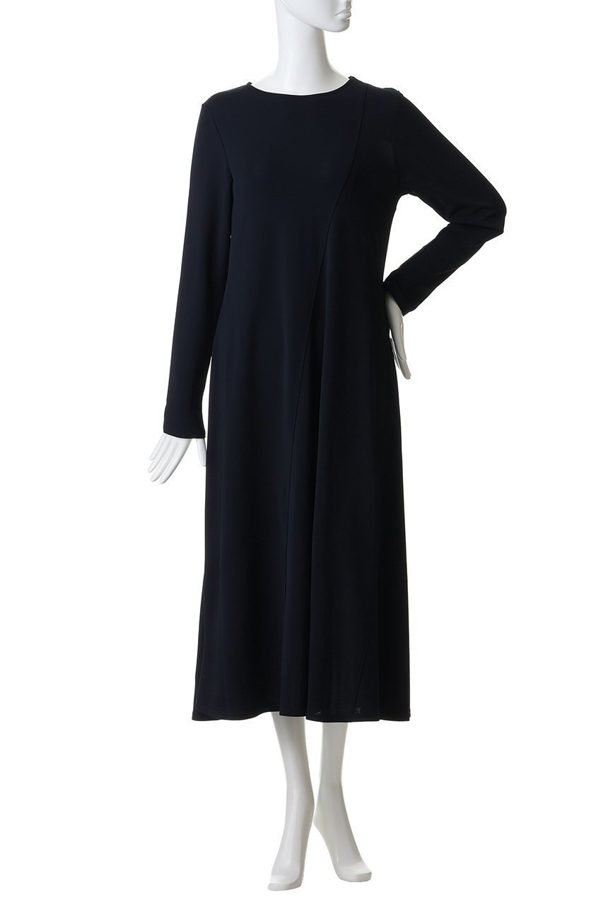 【マックスマーラ/Max Mara】の【Weekend Max Mara】ACRO ジャージードレス 人気、トレンドファッション・服の通販 founy(ファニー) 　ファッション　Fashion　レディースファッション　Fashion for Women　ワンピース　Dresses　フォーマル・パーティードレス・結婚式用ドレス　Elegant & Casual Dresses　チュニック　Tunic Tops & Dresses　エレガント 上品　Elegant　チュニック　Tunic, Long Top　ドレス　Dress, One-Piece　フィット　Fit, Slim Fit　フレア　Flare, Flared　フロント　Front, Front Design　ベーシック　Basic, Essential　ロング　Long, Long-Length　other-2|ID: prp329100004911963 ipo3291000000036808966