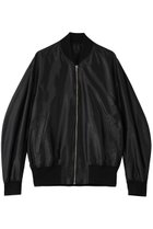 【サイ サイベーシックス/Scye SCYE BASICS / MEN】の【MEN】Silk Nylon Parachute Cloth ボンバージャケット クロ|ID: prp329100004911975 ipo3291000000036809028