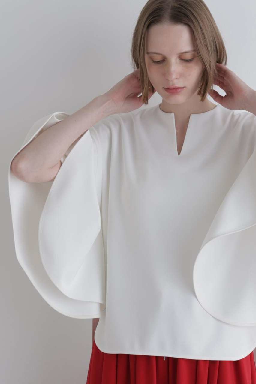 【ル フィル/LE PHIL】の2WAYツイルフレアブラウス 人気、トレンドファッション・服の通販 founy(ファニー) ファッション Fashion レディースファッション Fashion for Women トップス・カットソー Cut & Sew Tops シャツ・ブラウス・オフィスカジュアル Elegant Blouses & Button-Ups おすすめ Recommended / Our Picks ショート Short, Short Length スリーブ Sleeve, Long Sleeve / Short Sleeve セットアップ Set-Up, Coordinated Outfit フェミニン Feminine, Girly フォーマル Formal, Dressy フレア Flare, Flared エレガント 上品 Elegant other-4|ID: prp329100004911983 ipo3291000000036809094