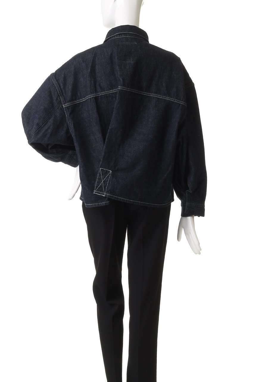 【スタニングルアー/STUNNING LURE】のオーバースリーブクロスデニムジャケット 人気、トレンドファッション・服の通販 founy(ファニー) 　ファッション　Fashion　レディースファッション　Fashion for Women　アウター　Coat / Outerwear Collection　レディースジャケット・軽アウター　Jackets　デニムジャケット / カジュアルアウター　Denim Jackets　ジャケット　Jacket, Outerwear　デニム　Denim, Jeans Material　フォルム　Silhouette, Form　other-4|ID: prp329100004911990 ipo3291000000036809142