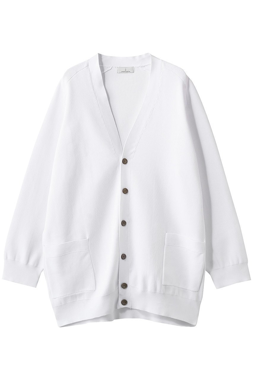 【ジェイドット/j.】のストレッチニット Vネックカーディガン インテリア・キッズ・メンズ・レディースファッション・服の通販 founy(ファニー) ファッション Fashion レディースファッション Fashion for Women トップス・カットソー Cut & Sew Tops ニット Knit Tops & Sweaters カーディガン・羽織り Layered Style Cardigans Vネックトップス V-Neck Tops / V-Cut Neckline Shirts カーディガン Cardigan, Knitwear シンプル Simple, Minimal ストレッチ Stretch, Stretchy Fabric ポケット Pocket, Pocket Detail 羽織 Haori, Light Jacket ホワイト|ID: prp329100004911995 ipo3291000000036809185
