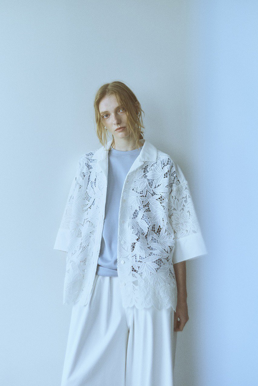 【フォルフォルモ/FORFORMO】のLace Shirt 人気、トレンドファッション・服の通販 founy(ファニー) ファッション Fashion レディースファッション Fashion for Women トップス・カットソー Cut & Sew Tops シャツ・ブラウス・オフィスカジュアル Elegant Blouses & Button-Ups ショート Short, Short Length スリーブ Sleeve, Long Sleeve / Short Sleeve マニッシュ Mannish, Boyish レース Lace, Lace Fabric ワイド Wide, Wide Fit 羽織 Haori, Light Jacket other-6|ID: prp329100004912006 ipo3291000000036809277