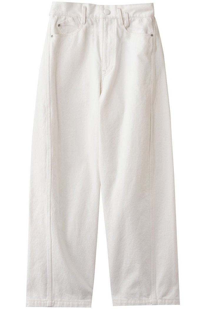 【フォルフォルモ/FORFORMO】のAdjustable Denim Pants インテリア・キッズ・メンズ・レディースファッション・服の通販 founy(ファニー) https://founy.com/ ファッション Fashion レディースファッション Fashion for Women パンツ Pants & Trousers デニムパンツ・ジーンズ・美脚デニム Denim Jeans & Pants グラフィック Graphic, Graphic Design ストレッチ Stretch, Stretchy Fabric デニム Denim, Jeans Material フォルム Silhouette, Form プリント Print, Printed Pattern ポケット Pocket, Pocket Detail ラウンド Round, Round Neck ワイド Wide, Wide Fit |ID: prp329100004912014 ipo3291000000036809327