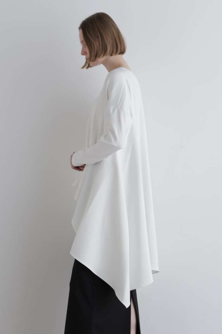 【ル フィル/LE PHIL】の2WAYツイルイレギュラーヘムブラウス 人気、トレンドファッション・服の通販 founy(ファニー) ファッション Fashion レディースファッション Fashion for Women トップス・カットソー Cut & Sew Tops シャツ・ブラウス・オフィスカジュアル Elegant Blouses & Button-Ups おすすめ Recommended / Our Picks イレギュラーヘム Irregular Hem スリーブ Sleeve, Long Sleeve / Short Sleeve ドレープ Drape, Draping Fabric ビッグ Big, Oversized ロング Long, Long-Length 定番 Standard, Basic Item ビジネス 仕事 通勤 Business / Work / Commuting other-4|ID: prp329100004912021 ipo3291000000036809389