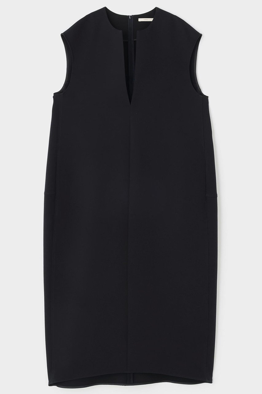 【ル フィル/LE PHIL】のトリプルクロスノースリワンピース インテリア・キッズ・メンズ・レディースファッション・服の通販 founy(ファニー) 　ファッション　Fashion　レディースファッション　Fashion for Women　ワンピース　Dresses　チュニック　Tunic Tops & Dresses　なめらか　Smooth, Silky Texture　インナー　Innerwear　シンプル　Simple, Minimal　スタンダード　Standard, Basic　ストレート　Straight, Straight Cut　タートルネック　Turtleneck, High Neck　チュニック　Tunic, Long Top　トリプル　Triple, Three Layers　フロント　Front, Front Design　ロング　Long, Long-Length　ネイビー|ID: prp329100004912025 ipo3291000000036809429