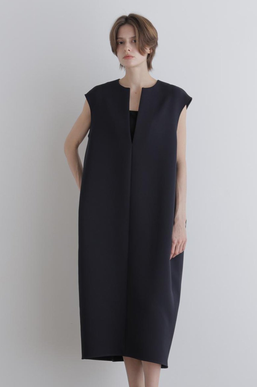 【ル フィル/LE PHIL】のトリプルクロスノースリワンピース 人気、トレンドファッション・服の通販 founy(ファニー) 　ファッション　Fashion　レディースファッション　Fashion for Women　ワンピース　Dresses　チュニック　Tunic Tops & Dresses　なめらか　Smooth, Silky Texture　インナー　Innerwear　シンプル　Simple, Minimal　スタンダード　Standard, Basic　ストレート　Straight, Straight Cut　タートルネック　Turtleneck, High Neck　チュニック　Tunic, Long Top　トリプル　Triple, Three Layers　フロント　Front, Front Design　ロング　Long, Long-Length　other-2|ID: prp329100004912025 ipo3291000000036809431