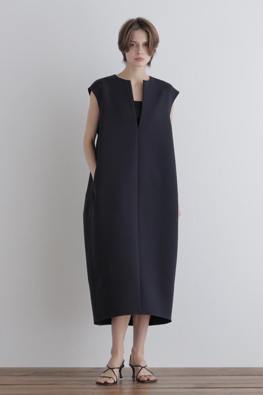 【ル フィル/LE PHIL】のトリプルクロスノースリワンピース 人気、トレンドファッション・服の通販 founy(ファニー) 　ファッション　Fashion　レディースファッション　Fashion for Women　ワンピース　Dresses　チュニック　Tunic Tops & Dresses　なめらか　Smooth, Silky Texture　インナー　Innerwear　シンプル　Simple, Minimal　スタンダード　Standard, Basic　ストレート　Straight, Straight Cut　タートルネック　Turtleneck, High Neck　チュニック　Tunic, Long Top　トリプル　Triple, Three Layers　フロント　Front, Front Design　ロング　Long, Long-Length　other-3|ID: prp329100004912025 ipo3291000000036809433