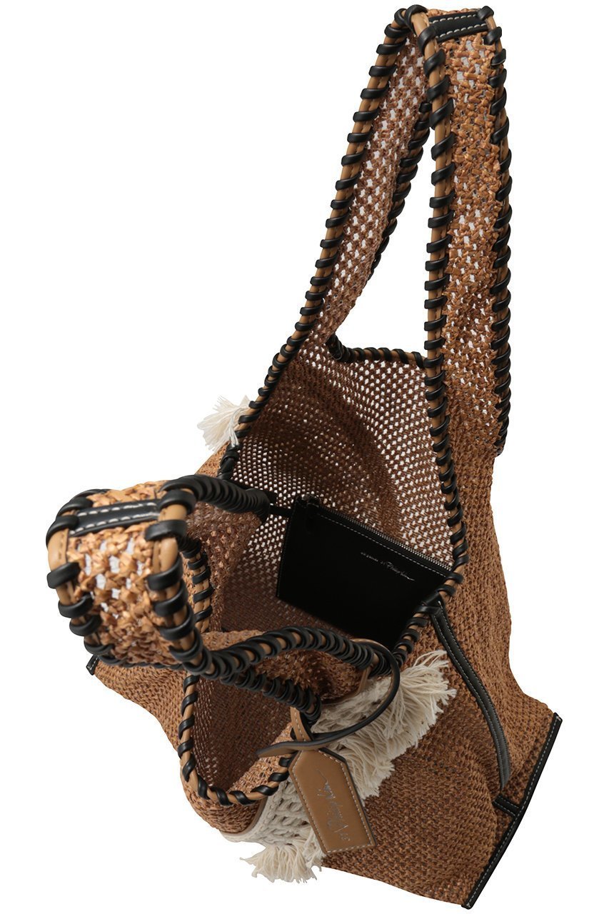 【スリーワン フィリップリム/3.1 Phillip Lim】のラフィア マーケット トートバッグ with フリンジ 人気、トレンドファッション・服の通販 founy(ファニー) 　ファッション　Fashion　レディースファッション　Fashion for Women　バッグ　Bags　インナー　Innerwear　スマート　Smart, Elegant　フリンジ　Fringe, Tassel　ポーチ　Pouch, Small Case　ラフィア　Raffia, Natural Straw　軽量　Lightweight, Ultra Light　other-5|ID: prp329100004912042 ipo3291000000036809592