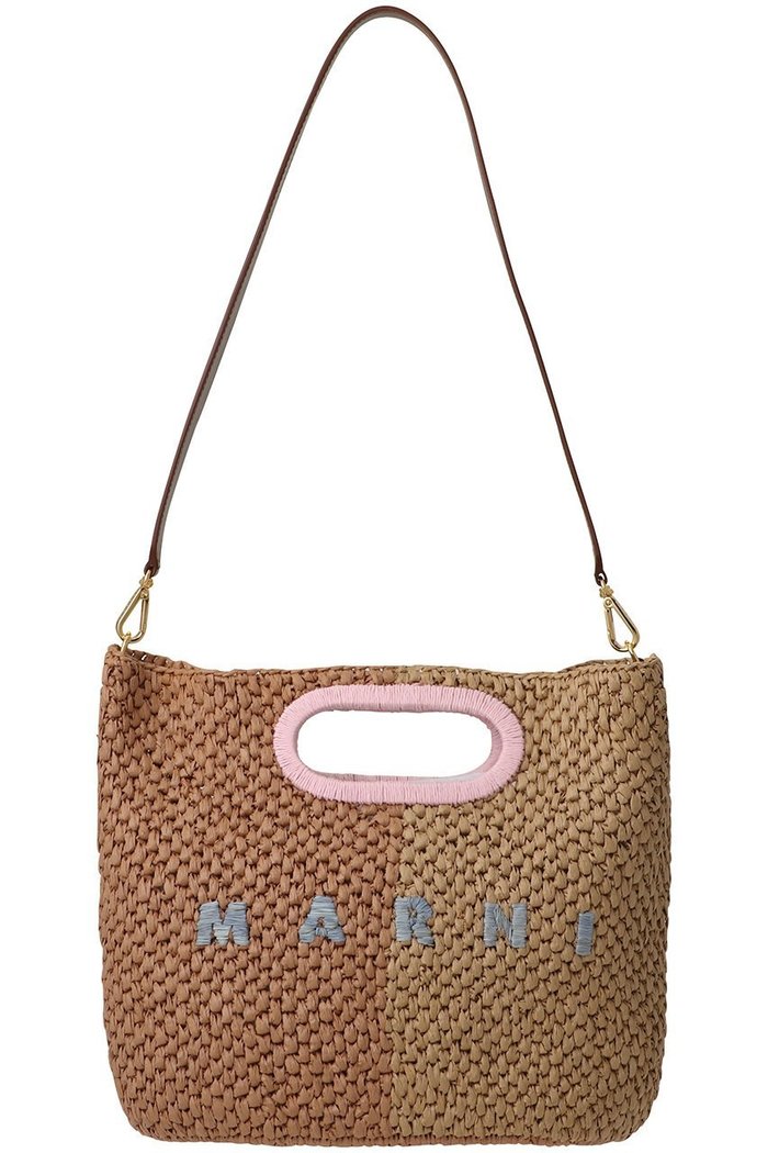 【マルニ/MARNI】のSEASIDE ハンドバッグ インテリア・キッズ・メンズ・レディースファッション・服の通販 founy(ファニー) https://founy.com/ ファッション Fashion レディースファッション Fashion for Women バッグ Bags コンパクト Compact, Small Size フォルム Silhouette, Form ペーパー Paper, Kraft Paper 旅行 Travel |ID: prp329100004912046 ipo3291000000036809608