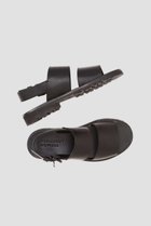 【マーガレット ハウエル/MARGARET HOWELL / MEN】のBUCKLE STRAP SANDAL ブラック|ID: prp329100004912054 ipo3291000000036809674