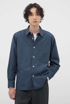 【マーガレット ハウエル/MARGARET HOWELL / MEN】のEGYPTIAN COTTON POPLIN SHIRT ブルー|ID: prp329100004912086 ipo3291000000036809934