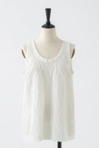 【オーヴィル/EAUVIRE】のシルクナイロンタンクトップ ホワイト|ID: prp329100004912091 ipo3291000000036809968