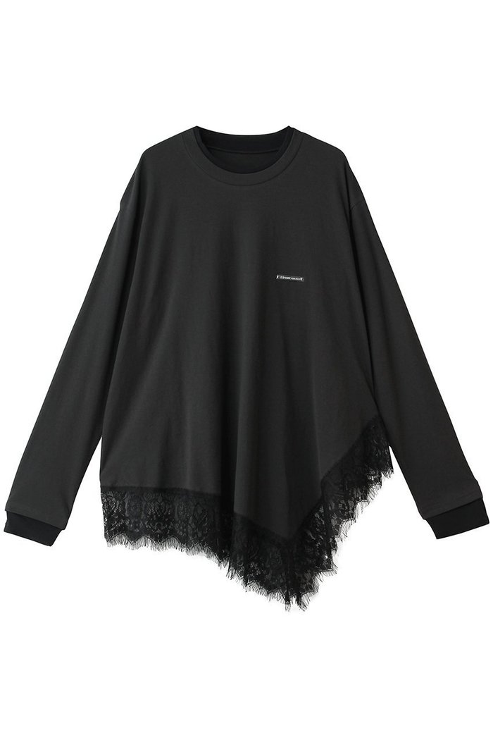 【プランク プロジェクト/PRANK PROJECT】のアシメヘムレーストップ インテリア・キッズ・メンズ・レディースファッション・服の通販 founy(ファニー) https://founy.com/ ファッション Fashion レディースファッション Fashion for Women トップス・カットソー Cut & Sew Tops キャミソール&ノースリーブ Camisoles & Sleeveless Tops シャツ・ブラウス・オフィスカジュアル Elegant Blouses & Button-Ups ロングTシャツ・Tシャツ Longline T-Shirts & Tees カットソー・ベーシックTシャツ Cut-and-Sewn Tops / Stretch Tees & Basics キャミソール Camisole, Spaghetti Strap Top タンク Tank Top, Sleeveless Top レース Lace, Lace Fabric |ID: prp329100004912095 ipo3291000000036810003