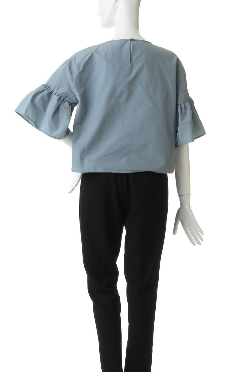 【マックスマーラ/Max Mara】の【Weekend Max Mara】BREAK タフタTシャツ 人気、トレンドファッション・服の通販 founy(ファニー) 　ファッション　Fashion　レディースファッション　Fashion for Women　トップス・カットソー　Cut & Sew Tops　シャツ・ブラウス・オフィスカジュアル　Elegant Blouses & Button-Ups　ロングTシャツ・Tシャツ　Longline T-Shirts & Tees　カットソー・ベーシックTシャツ　Cut-and-Sewn Tops / Stretch Tees & Basics　クロップド　Cropped, Short Length　ショート　Short, Short Length　スリーブ　Sleeve, Long Sleeve / Short Sleeve　タフタ　Taffeta, Structured Fabric　トレンド　Trend, Trending Now　フェミニン　Feminine, Girly　フレア　Flare, Flared　半袖　Short Sleeve, Half Sleeve　other-4|ID: prp329100004912099 ipo3291000000036810068