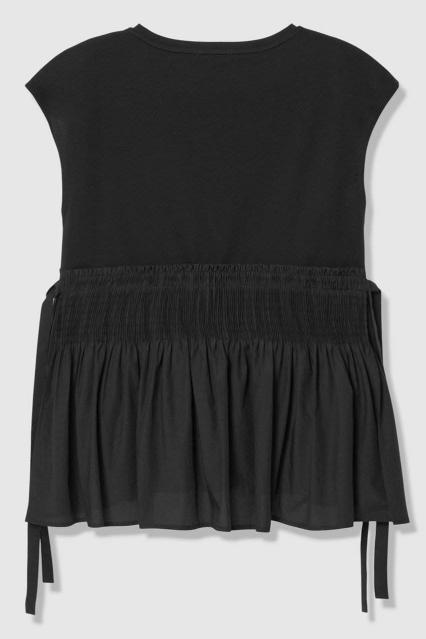 【アルアバイル/allureville】の刺繍プリーツペプラムプルオーバー 人気、トレンドファッション・服の通販 founy(ファニー) ファッション Fashion レディースファッション Fashion for Women トップス・カットソー Cut & Sew Tops シャツ・ブラウス・オフィスカジュアル Elegant Blouses & Button-Ups ロングTシャツ・Tシャツ Longline T-Shirts & Tees カジュアルプルオーバー・ニットトップス Pullovers & Knit Tops / Casual Pullovers カットソー・ベーシックTシャツ Cut-and-Sewn Tops / Stretch Tees & Basics カットソー Cut and Sewn Top ギャザー Gathered, Ruffled コンビ Combo, Combination Style ショート Short, Short Length ジャケット Jacket, Outerwear スリーブ Sleeve, Long Sleeve / Short Sleeve チュニック Tunic, Long Top ドッキング Docking, Mixed Material フレンチ French, French Style プリーツ Pleats, Pleated ペプラム Peplum, Flared Hem エレガント 上品 Elegant other-2|ID: prp329100004912110 ipo3291000000036846298