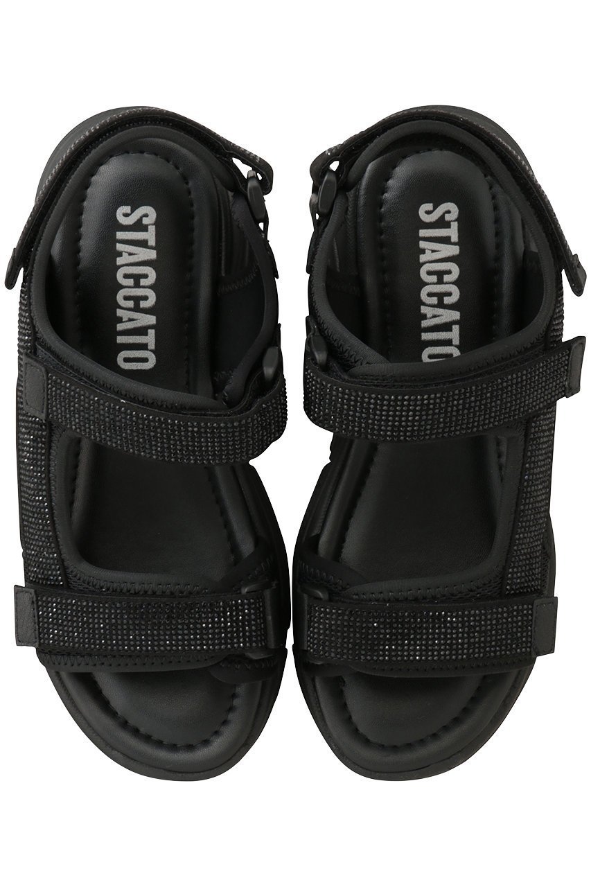 【スタッカート/STACCATO】の【4/8 10:00販売開始】ギャラクシースポーティーサンダル 人気、トレンドファッション・服の通販 founy(ファニー) 　ファッション　Fashion　レディースファッション　Fashion for Women　インソール　Shoe Insole　サンダル　Sandals, Summer Shoes　ストーン　Stone, Gem-Like　トレンド　Trend, Trending Now　ラップ　Wrap, Wrap Design　新作・新入荷　New Arrivals / New In　軽量　Lightweight, Ultra Light　other-5|ID: prp329100004912153 ipo3291000000036810573