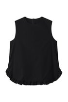 【ティアラ/Tiara】の《定番》フリルヘムノースリーブブラウス(セットアップ可) 人気、トレンドファッション・服の通販 founy(ファニー) ファッション Fashion レディースファッション Fashion for Women トップス・カットソー Cut & Sew Tops キャミソール&ノースリーブ Camisoles & Sleeveless Tops シャツ・ブラウス・オフィスカジュアル Elegant Blouses & Button-Ups インナー Innerwear シンプル Simple, Minimal ストレッチ Stretch, Stretchy Fabric セットアップ Set-Up, Coordinated Outfit ノースリーブ Sleeveless, No-Sleeve フリル Frill, Ruffle 定番 Standard, Basic Item 新作・新入荷 New Arrivals / New In 軽量 Lightweight, Ultra Light thumbnail ブラック|ID: prp329100004912175 ipo3291000000036810789