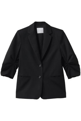 【チノ/CINOH】のクロップドスリーブ ハイツイスト ウール ジャケット 人気、トレンドファッション・服の通販 founy(ファニー) ファッション Fashion レディースファッション Fashion for Women アウター Coat / Outerwear Collection レディースジャケット・軽アウター Jackets クロップド Cropped, Short Length ジャケット Jacket, Outerwear ツイスト Tweed, Tweed Fabric ツイル Twist, Twisted Detail バランス Balance, Style Balance フロント Front, Front Design ボトム Bottoms, Lower Wear 新作・新入荷 New Arrivals / New In |ID:prp329100004912198