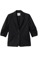 【チノ/CINOH】のクロップドスリーブ ハイツイスト ウール ジャケット 人気、トレンドファッション・服の通販 founy(ファニー) ファッション Fashion レディースファッション Fashion for Women アウター Coat / Outerwear Collection レディースジャケット・軽アウター Jackets クロップド Cropped, Short Length ジャケット Jacket, Outerwear ツイスト Tweed, Tweed Fabric ツイル Twist, Twisted Detail バランス Balance, Style Balance フロント Front, Front Design ボトム Bottoms, Lower Wear 新作・新入荷 New Arrivals / New In |ID:prp329100004912198