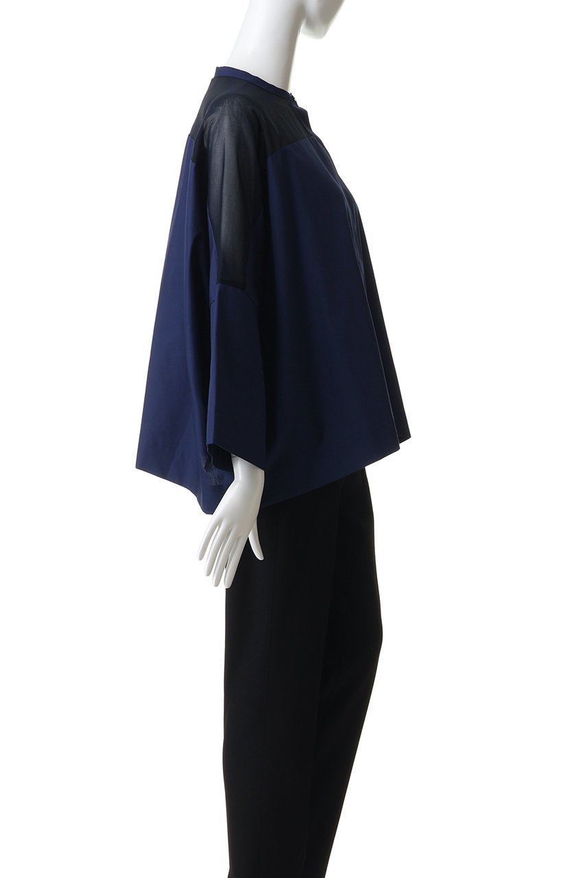 【ミズイロ インド/mizuiro ind】のsheer shoulder stand collar wide shirt シャツ 人気、トレンドファッション・服の通販 founy(ファニー) ファッション Fashion レディースファッション Fashion for Women トップス・カットソー Cut & Sew Tops シャツ・ブラウス・オフィスカジュアル Elegant Blouses & Button-Ups シアー Sheer, See-Through スリーブ Sleeve, Long Sleeve / Short Sleeve パーティ Party, Party Style ポンチョ Poncho, Cape Style ヨーク Yoke, Yoke Design ロング Long, Long-Length 新作・新入荷 New Arrivals / New In 長袖 Long Sleeve, Full Sleeve other-3|ID: prp329100004912210 ipo3291000000036846317