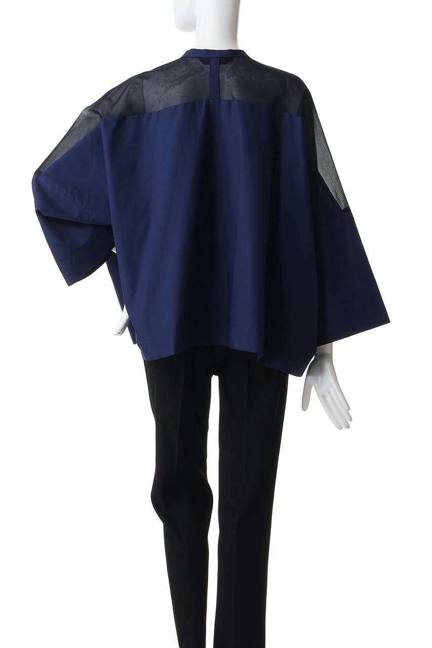 【ミズイロ インド/mizuiro ind】のsheer shoulder stand collar wide shirt シャツ 人気、トレンドファッション・服の通販 founy(ファニー) ファッション Fashion レディースファッション Fashion for Women トップス・カットソー Cut & Sew Tops シャツ・ブラウス・オフィスカジュアル Elegant Blouses & Button-Ups シアー Sheer, See-Through スリーブ Sleeve, Long Sleeve / Short Sleeve パーティ Party, Party Style ポンチョ Poncho, Cape Style ヨーク Yoke, Yoke Design ロング Long, Long-Length 新作・新入荷 New Arrivals / New In 長袖 Long Sleeve, Full Sleeve other-4|ID: prp329100004912210 ipo3291000000036846320