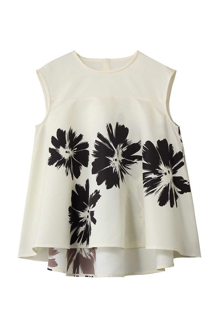 【エムフィル/M Fil】のコートフルールプリント クルーネックフレアブラウス インテリア・キッズ・メンズ・レディースファッション・服の通販 founy(ファニー) https://founy.com/ ファッション Fashion レディースファッション Fashion for Women アウター Coat / Outerwear Collection コート・ロングコート・ピーコート Long Coats, Peacoats & More トップス・カットソー Cut & Sew Tops エアリー Airy Texture ノースリーブ Sleeveless, No-Sleeve フレア Flare, Flared プリント Print, Printed Pattern モチーフ Motif, Design Theme ヨーク Yoke, Yoke Design 夏 Summer 新作・新入荷 New Arrivals / New In 春 Spring S/S・春夏 SS, Spring/Summer, Warm Season |ID: prp329100004912216 ipo3291000000036811082