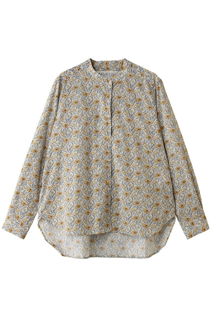 【ミディウミ/MidiUmi】のLIBERTY print shirt シャツ インテリア・キッズ・メンズ・レディースファッション・服の通販 founy(ファニー) https://founy.com/ ファッション Fashion レディースファッション Fashion for Women トップス・カットソー Cut & Sew Tops シャツ・ブラウス・オフィスカジュアル Elegant Blouses & Button-Ups ロングTシャツ・Tシャツ Longline T-Shirts & Tees なめらか Smooth, Silky Texture スリーブ Sleeve, Long Sleeve / Short Sleeve プリント Print, Printed Pattern ロング Long, Long-Length エレガント 上品 Elegant 新作・新入荷 New Arrivals / New In |ID: prp329100004912228 ipo3291000000036811166