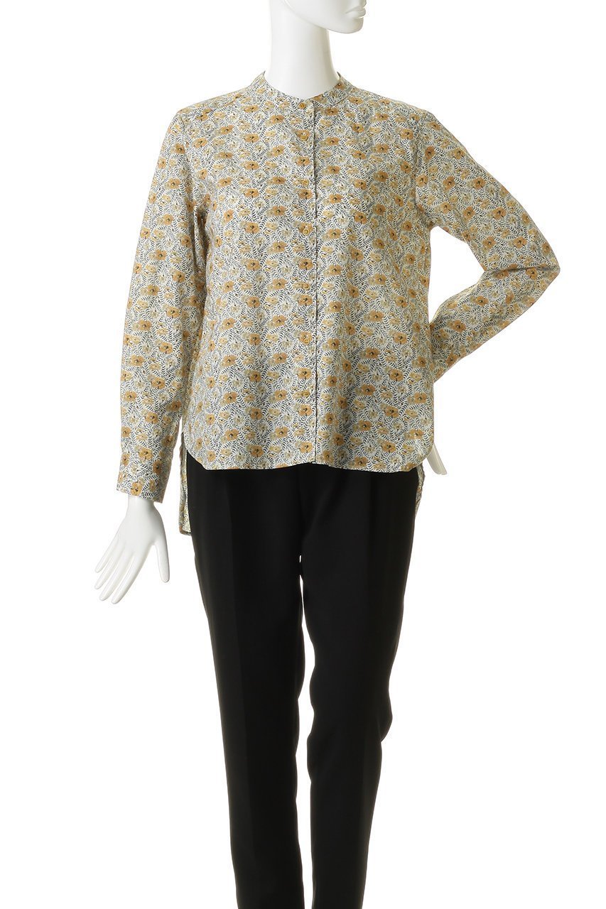 【ミディウミ/MidiUmi】のLIBERTY print shirt シャツ 人気、トレンドファッション・服の通販 founy(ファニー) ファッション Fashion レディースファッション Fashion for Women トップス・カットソー Cut & Sew Tops シャツ・ブラウス・オフィスカジュアル Elegant Blouses & Button-Ups ロングTシャツ・Tシャツ Longline T-Shirts & Tees なめらか Smooth, Silky Texture スリーブ Sleeve, Long Sleeve / Short Sleeve プリント Print, Printed Pattern ロング Long, Long-Length エレガント 上品 Elegant 新作・新入荷 New Arrivals / New In other-2|ID: prp329100004912228 ipo3291000000036846351