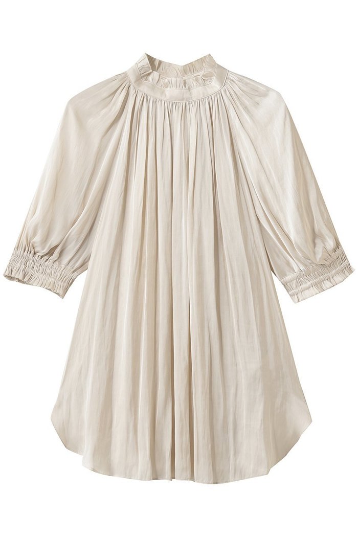 【ティアラ/Tiara】の《定番》2wayフリルショートスリーブブラウス インテリア・キッズ・メンズ・レディースファッション・服の通販 founy(ファニー) https://founy.com/ ファッション Fashion レディースファッション Fashion for Women トップス・カットソー Cut & Sew Tops シャツ・ブラウス・オフィスカジュアル Elegant Blouses & Button-Ups クラシカル Classical, Vintage-Inspired サテン Satin, Glossy Fabric シアー Sheer, See-Through ショート Short, Short Length ジャケット Jacket, Outerwear スタンド Stand Collar, Upright Stand スリット Slit, Slit Detail スリーブ Sleeve, Long Sleeve / Short Sleeve パーティ Party, Party Style フェミニン Feminine, Girly フリル Frill, Ruffle 定番 Standard, Basic Item 新作・新入荷 New Arrivals / New In |ID: prp329100004912236 ipo3291000000036811230