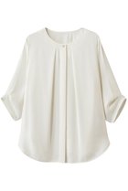 【ティアラ/Tiara】の《WEB限定カラーあり》2wayドルマンスリーブブラウス 人気、トレンドファッション・服の通販 founy(ファニー) ファッション Fashion レディースファッション Fashion for Women トップス・カットソー Cut & Sew Tops シャツ・ブラウス・オフィスカジュアル Elegant Blouses & Button-Ups おすすめ Recommended / Our Picks サテン Satin, Glossy Fabric ショート Short, Short Length スリーブ Sleeve, Long Sleeve / Short Sleeve ドレープ Drape, Draping Fabric エレガント 上品 Elegant 新作・新入荷 New Arrivals / New In thumbnail ホワイト|ID: prp329100004912237 ipo3291000000036811248