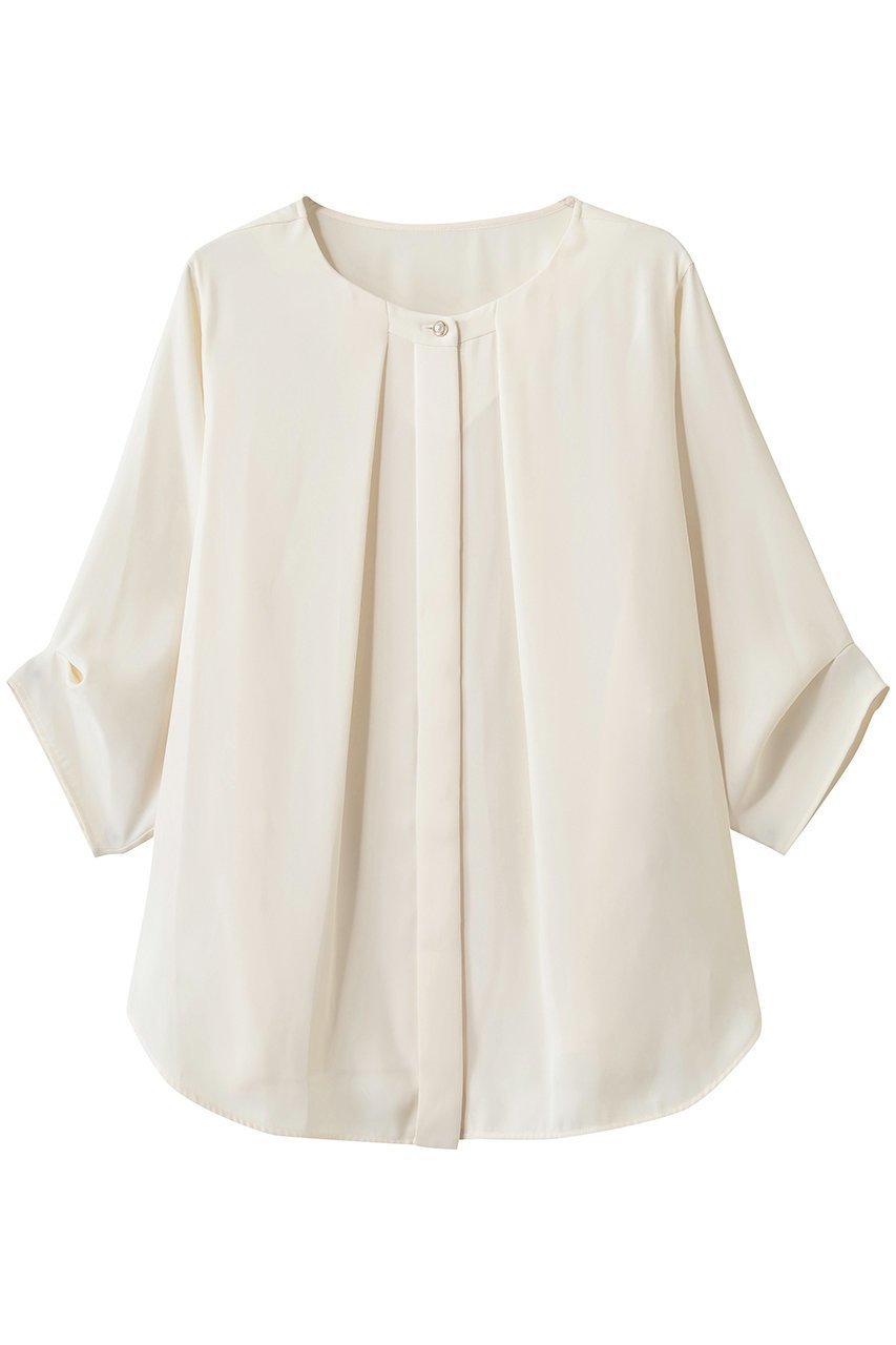 【ティアラ/Tiara】の《WEB限定カラーあり》2wayドルマンスリーブブラウス インテリア・キッズ・メンズ・レディースファッション・服の通販 founy(ファニー) ファッション Fashion レディースファッション Fashion for Women トップス・カットソー Cut & Sew Tops シャツ・ブラウス・オフィスカジュアル Elegant Blouses & Button-Ups おすすめ Recommended / Our Picks サテン Satin, Glossy Fabric ショート Short, Short Length スリーブ Sleeve, Long Sleeve / Short Sleeve ドレープ Drape, Draping Fabric エレガント 上品 Elegant 新作・新入荷 New Arrivals / New In アイボリー|ID: prp329100004912237 ipo3291000000036811251