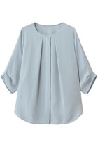 【ティアラ/Tiara】の《WEB限定カラーあり》2wayドルマンスリーブブラウス 人気、トレンドファッション・服の通販 founy(ファニー) ファッション Fashion レディースファッション Fashion for Women トップス・カットソー Cut & Sew Tops シャツ・ブラウス・オフィスカジュアル Elegant Blouses & Button-Ups おすすめ Recommended / Our Picks サテン Satin, Glossy Fabric ショート Short, Short Length スリーブ Sleeve, Long Sleeve / Short Sleeve ドレープ Drape, Draping Fabric エレガント 上品 Elegant 新作・新入荷 New Arrivals / New In thumbnail サックス|ID: prp329100004912237 ipo3291000000036811258