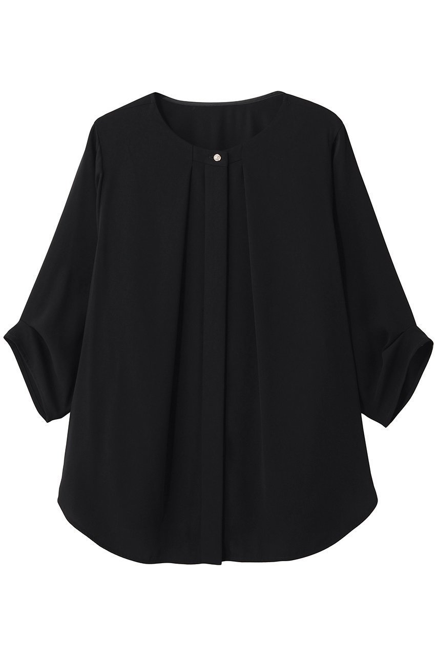 【ティアラ/Tiara】の《WEB限定カラーあり》2wayドルマンスリーブブラウス インテリア・キッズ・メンズ・レディースファッション・服の通販 founy(ファニー) ファッション Fashion レディースファッション Fashion for Women トップス・カットソー Cut & Sew Tops シャツ・ブラウス・オフィスカジュアル Elegant Blouses & Button-Ups おすすめ Recommended / Our Picks サテン Satin, Glossy Fabric ショート Short, Short Length スリーブ Sleeve, Long Sleeve / Short Sleeve ドレープ Drape, Draping Fabric エレガント 上品 Elegant 新作・新入荷 New Arrivals / New In ブラック|ID: prp329100004912237 ipo3291000000036811260