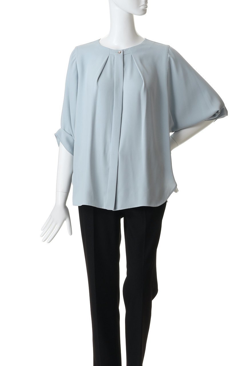 【ティアラ/Tiara】の《WEB限定カラーあり》2wayドルマンスリーブブラウス 人気、トレンドファッション・服の通販 founy(ファニー) ファッション Fashion レディースファッション Fashion for Women トップス・カットソー Cut & Sew Tops シャツ・ブラウス・オフィスカジュアル Elegant Blouses & Button-Ups おすすめ Recommended / Our Picks サテン Satin, Glossy Fabric ショート Short, Short Length スリーブ Sleeve, Long Sleeve / Short Sleeve ドレープ Drape, Draping Fabric エレガント 上品 Elegant 新作・新入荷 New Arrivals / New In other-2|ID: prp329100004912237 ipo3291000000036811263