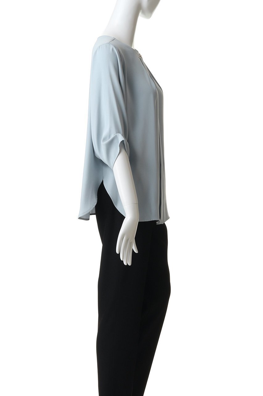 【ティアラ/Tiara】の《WEB限定カラーあり》2wayドルマンスリーブブラウス 人気、トレンドファッション・服の通販 founy(ファニー) ファッション Fashion レディースファッション Fashion for Women トップス・カットソー Cut & Sew Tops シャツ・ブラウス・オフィスカジュアル Elegant Blouses & Button-Ups おすすめ Recommended / Our Picks サテン Satin, Glossy Fabric ショート Short, Short Length スリーブ Sleeve, Long Sleeve / Short Sleeve ドレープ Drape, Draping Fabric エレガント 上品 Elegant 新作・新入荷 New Arrivals / New In other-3|ID: prp329100004912237 ipo3291000000036811264