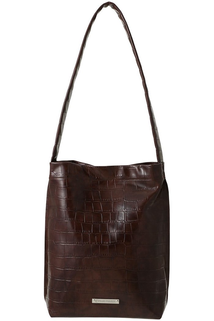 【プランク プロジェクト/PRANK PROJECT】のワンハンドル型押しフェイクレザートートバッグ インテリア・キッズ・メンズ・レディースファッション・服の通販 founy(ファニー) https://founy.com/ ファッション Fashion レディースファッション Fashion for Women バッグ Bags クラシカル Classical, Vintage-Inspired フェイクレザー Faux Leather, PU Leather フォルム Silhouette, Form |ID: prp329100004912250 ipo3291000000036811344