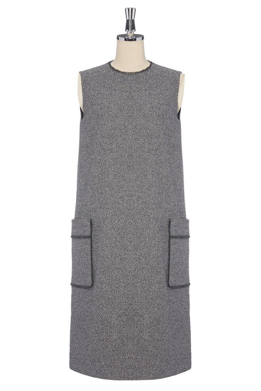 【デイジーリン/DAISY LIN】のClassic Tweed “Tank Dress” 人気、トレンドファッション・服の通販 founy(ファニー) ファッション Fashion レディースファッション Fashion for Women ワンピース Dresses フォーマル・パーティードレス・結婚式用ドレス Elegant & Casual Dresses チュニック Tunic Tops & Dresses ウォッシャブル Machine Washable クラシカル Classical, Vintage-Inspired ストレッチ Stretch, Stretchy Fabric チュニック Tunic, Long Top ツイード Twill, Twill Weave ネップ Nepp, Slub Yarn フリンジ Fringe, Tassel ボックス Boxy, Box Shape ポケット Pocket, Pocket Detail 人気 Popular, Best Seller 新作・新入荷 New Arrivals / New In 洗える Machine Washable other-1|ID: prp329100004912263 ipo3291000000036811452