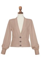 【デイジーリン/DAISY LIN】のElegant Shape Cardigan 人気、トレンドファッション・服の通販 founy(ファニー) ファッション Fashion レディースファッション Fashion for Women トップス・カットソー Cut & Sew Tops ニット Knit Tops & Sweaters カーディガン・羽織り Layered Style Cardigans なめらか Smooth, Silky Texture カーディガン Cardigan, Knitwear シェイプ Shape, Slim Fit ジャケット Jacket, Outerwear ストレッチ Stretch, Stretchy Fabric フェミニン Feminine, Girly フォルム Silhouette, Form 新作・新入荷 New Arrivals / New In thumbnail ミルクティ|ID: prp329100004912281 ipo3291000000036811578