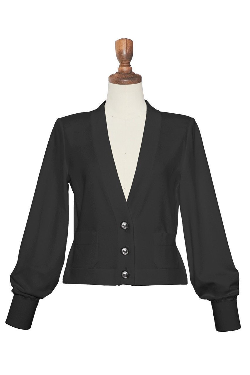 【デイジーリン/DAISY LIN】のElegant Shape Cardigan インテリア・キッズ・メンズ・レディースファッション・服の通販 founy(ファニー) ファッション Fashion レディースファッション Fashion for Women トップス・カットソー Cut & Sew Tops ニット Knit Tops & Sweaters カーディガン・羽織り Layered Style Cardigans なめらか Smooth, Silky Texture カーディガン Cardigan, Knitwear シェイプ Shape, Slim Fit ジャケット Jacket, Outerwear ストレッチ Stretch, Stretchy Fabric フェミニン Feminine, Girly フォルム Silhouette, Form 新作・新入荷 New Arrivals / New In ブラックブラック|ID: prp329100004912281 ipo3291000000036811580