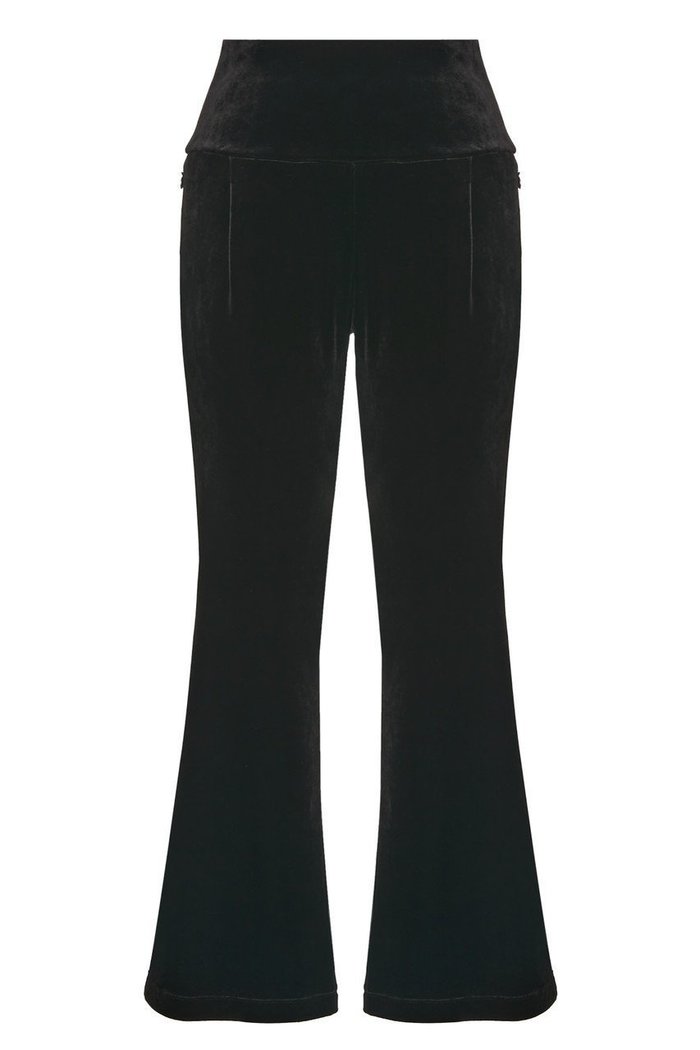 【デイジーリン/DAISY LIN】のPocket Flare Leggings (Velvet Black) インテリア・キッズ・メンズ・レディースファッション・服の通販 founy(ファニー) https://founy.com/ ファッション Fashion レディースファッション Fashion for Women パンツ Pants & Trousers レギンス Leggings & Stretch Pants ストレッチ Stretch, Stretchy Fabric フィット Fit, Slim Fit フレア Flare, Flared ポケット Pocket, Pocket Detail 新作・新入荷 New Arrivals / New In |ID: prp329100004912286 ipo3291000000036811605