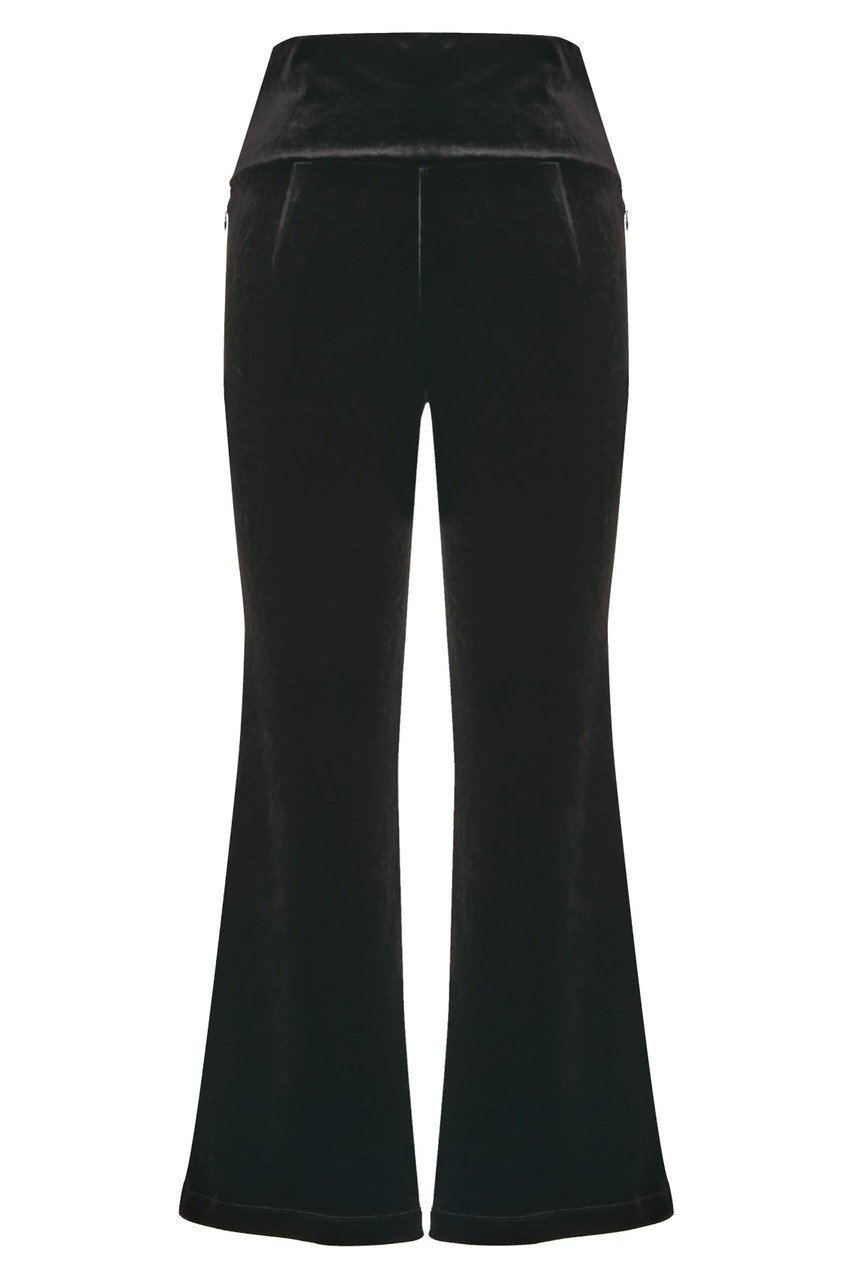 【デイジーリン/DAISY LIN】のPocket Flare Leggings (Velvet Black) 人気、トレンドファッション・服の通販 founy(ファニー) ファッション Fashion レディースファッション Fashion for Women パンツ Pants & Trousers レギンス Leggings & Stretch Pants ストレッチ Stretch, Stretchy Fabric フィット Fit, Slim Fit フレア Flare, Flared ポケット Pocket, Pocket Detail 新作・新入荷 New Arrivals / New In other-2|ID: prp329100004912286 ipo3291000000036811611