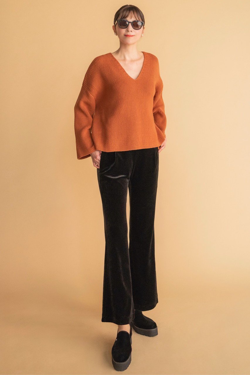 【デイジーリン/DAISY LIN】のPocket Flare Leggings (Velvet Black) 人気、トレンドファッション・服の通販 founy(ファニー) ファッション Fashion レディースファッション Fashion for Women パンツ Pants & Trousers レギンス Leggings & Stretch Pants ストレッチ Stretch, Stretchy Fabric フィット Fit, Slim Fit フレア Flare, Flared ポケット Pocket, Pocket Detail 新作・新入荷 New Arrivals / New In other-8|ID: prp329100004912286 ipo3291000000036811627