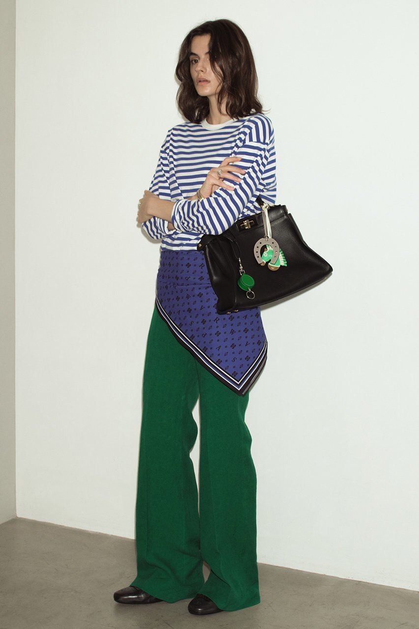 【ラスパイユ/raspail】のコットンボーダーTシャツ 人気、トレンドファッション・服の通販 founy(ファニー) ファッション Fashion レディースファッション Fashion for Women トップス・カットソー Cut & Sew Tops シャツ・ブラウス・オフィスカジュアル Elegant Blouses & Button-Ups ロングTシャツ・Tシャツ Longline T-Shirts & Tees カットソー・ベーシックTシャツ Cut-and-Sewn Tops / Stretch Tees & Basics おすすめ Recommended / Our Picks スリーブ Sleeve, Long Sleeve / Short Sleeve デニム Denim, Jeans Material ボーダー Border, Stripe ロング Long, Long-Length 新作・新入荷 New Arrivals / New In other-6|ID: prp329100004914030 ipo3291000000036824377