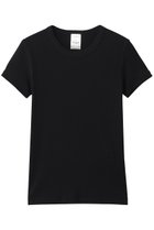 【ラスパイユ/raspail】のコットン リブクルーネック プルオーバー 人気、トレンドファッション・服の通販 founy(ファニー) ファッション Fashion レディースファッション Fashion for Women トップス・カットソー Cut & Sew Tops シャツ・ブラウス・オフィスカジュアル Elegant Blouses & Button-Ups ロングTシャツ・Tシャツ Longline T-Shirts & Tees カジュアルプルオーバー・ニットトップス Pullovers & Knit Tops / Casual Pullovers カットソー・ベーシックTシャツ Cut-and-Sewn Tops / Stretch Tees & Basics ショート Short, Short Length スリーブ Sleeve, Long Sleeve / Short Sleeve テレコ Ribbed, Rib Stitch 定番 Standard, Basic Item 新作・新入荷 New Arrivals / New In thumbnail ブラック|ID: prp329100004914038 ipo3291000000036824436