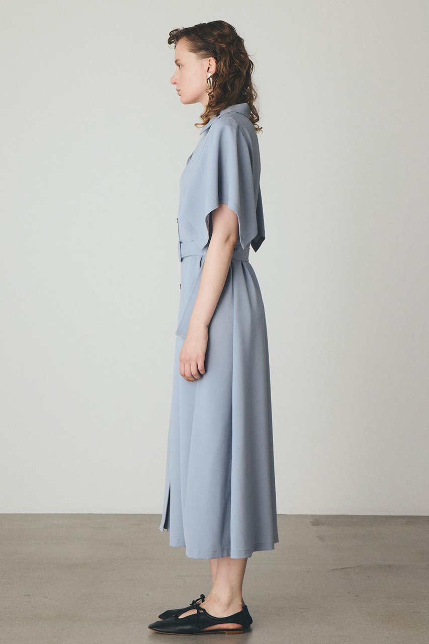 【その他のブランド/Other】のハンカチスリーブ Aラインワンピース 人気、トレンドファッション・服の通販 founy(ファニー) ファッション Fashion レディースファッション Fashion for Women ワンピース Dresses チュニック Tunic Tops & Dresses Aラインワンピース・フレアシルエット A-Line Dresses / Flared Silhouette Dresses ウォッシャブル Machine Washable キュプラ Cupro, Eco Fabric スリーブ Sleeve, Long Sleeve / Short Sleeve チュニック Tunic, Long Top ハンカチ Handkerchief, Hanky ベスト Vest, Waistcoat ロング Long, Long-Length エレガント 上品 Elegant 新作・新入荷 New Arrivals / New In other-2|ID: prp329100004914055 ipo3291000000036824558