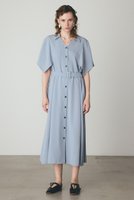 【その他のブランド/Other】のハンカチスリーブ Aラインワンピース 人気、トレンドファッション・服の通販 founy(ファニー) ファッション Fashion レディースファッション Fashion for Women ワンピース Dresses チュニック Tunic Tops & Dresses Aラインワンピース・フレアシルエット A-Line Dresses / Flared Silhouette Dresses ウォッシャブル Machine Washable キュプラ Cupro, Eco Fabric スリーブ Sleeve, Long Sleeve / Short Sleeve チュニック Tunic, Long Top ハンカチ Handkerchief, Hanky ベスト Vest, Waistcoat ロング Long, Long-Length エレガント 上品 Elegant 新作・新入荷 New Arrivals / New In |ID:prp329100004914056